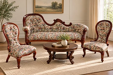 Three-Piece Victorian Parlor Set