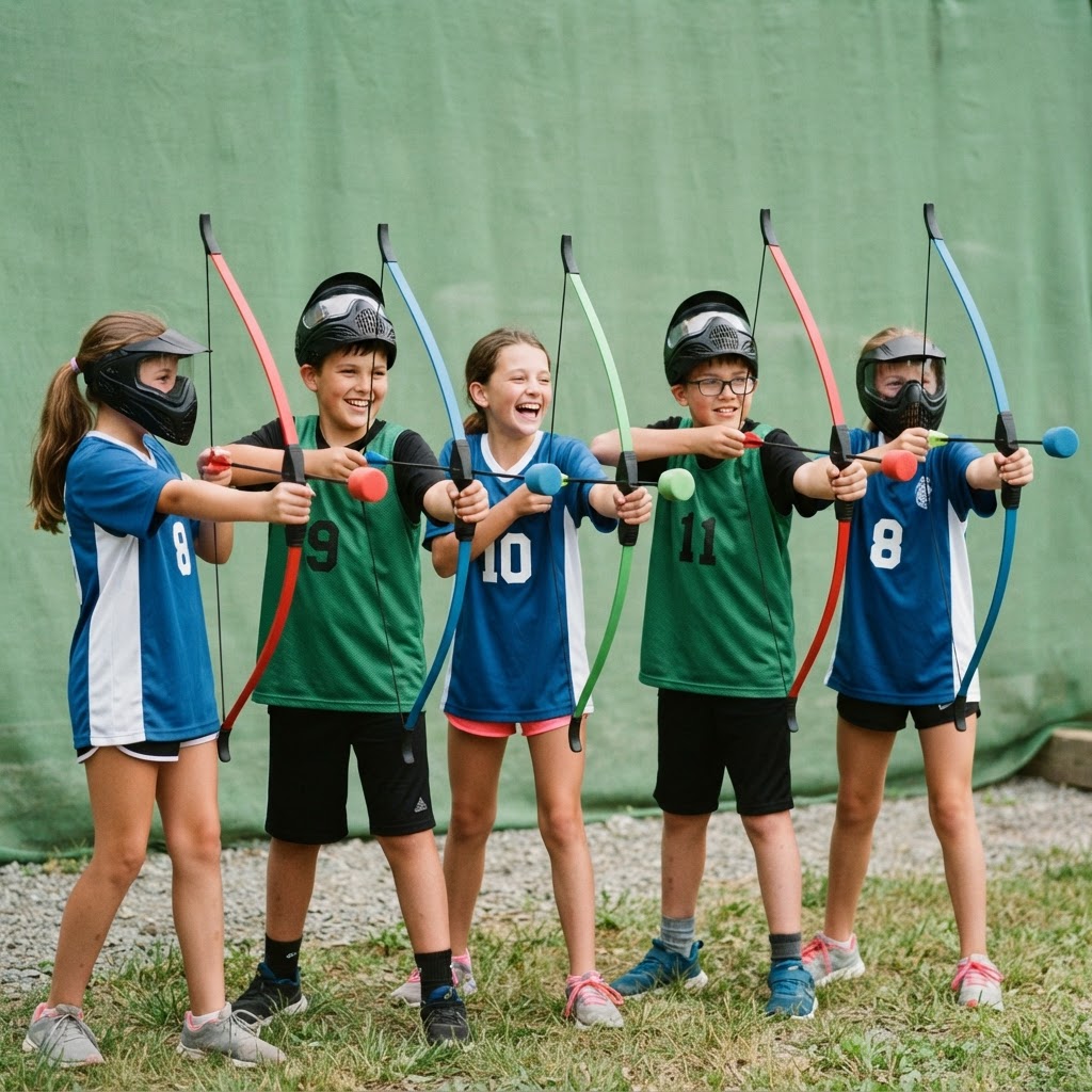 Archery Tag for kids parties and events