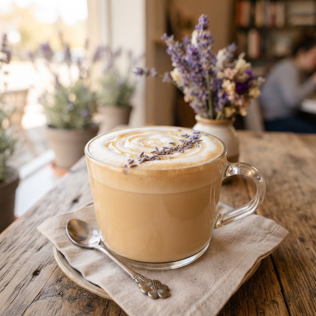 Honey Lavender Latte