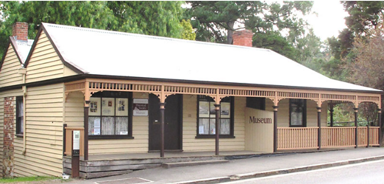 Warrandyte Historical Society Museum in the former Post Office building