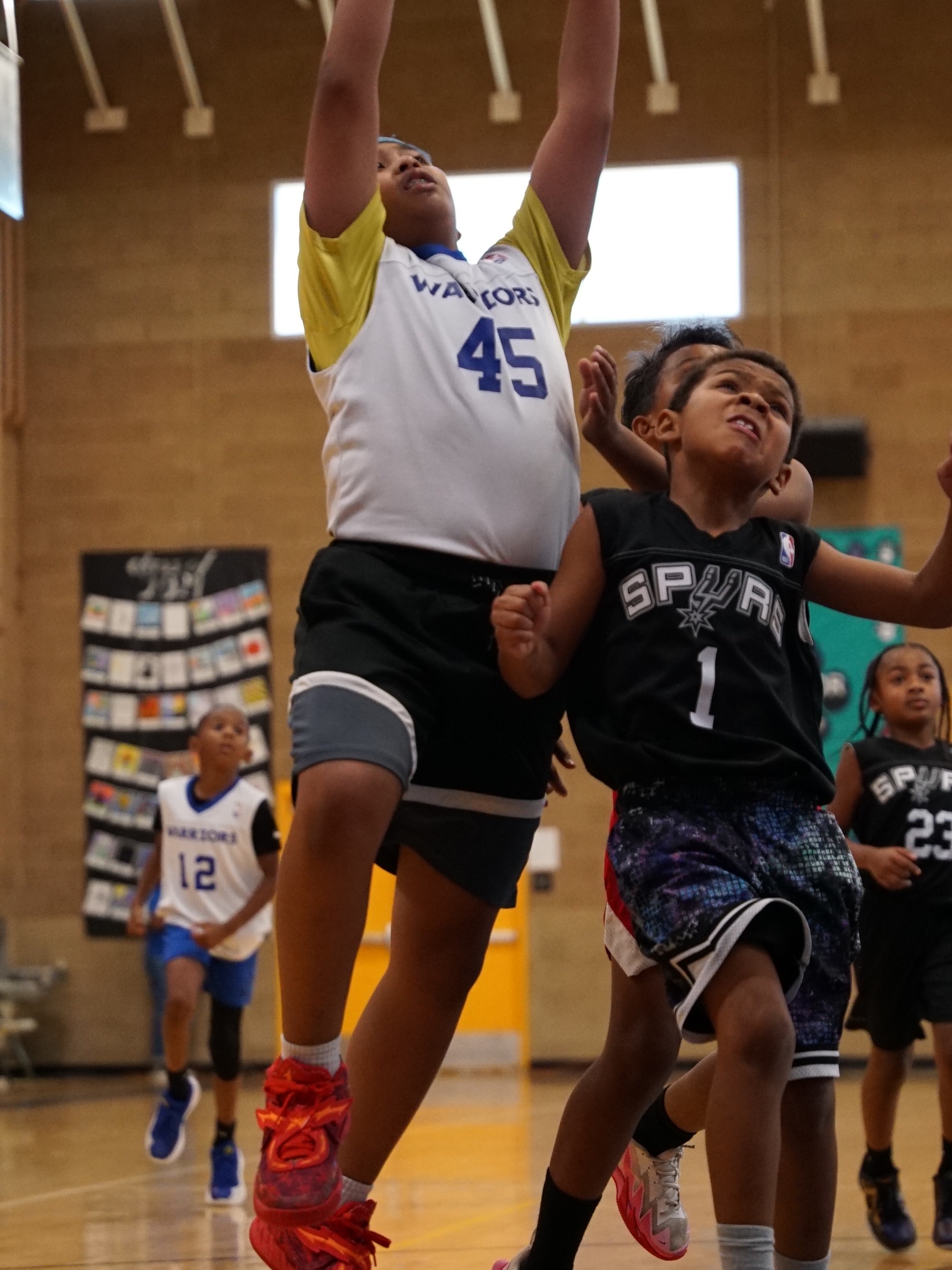 Contested at the rim — Oct 3, 2026