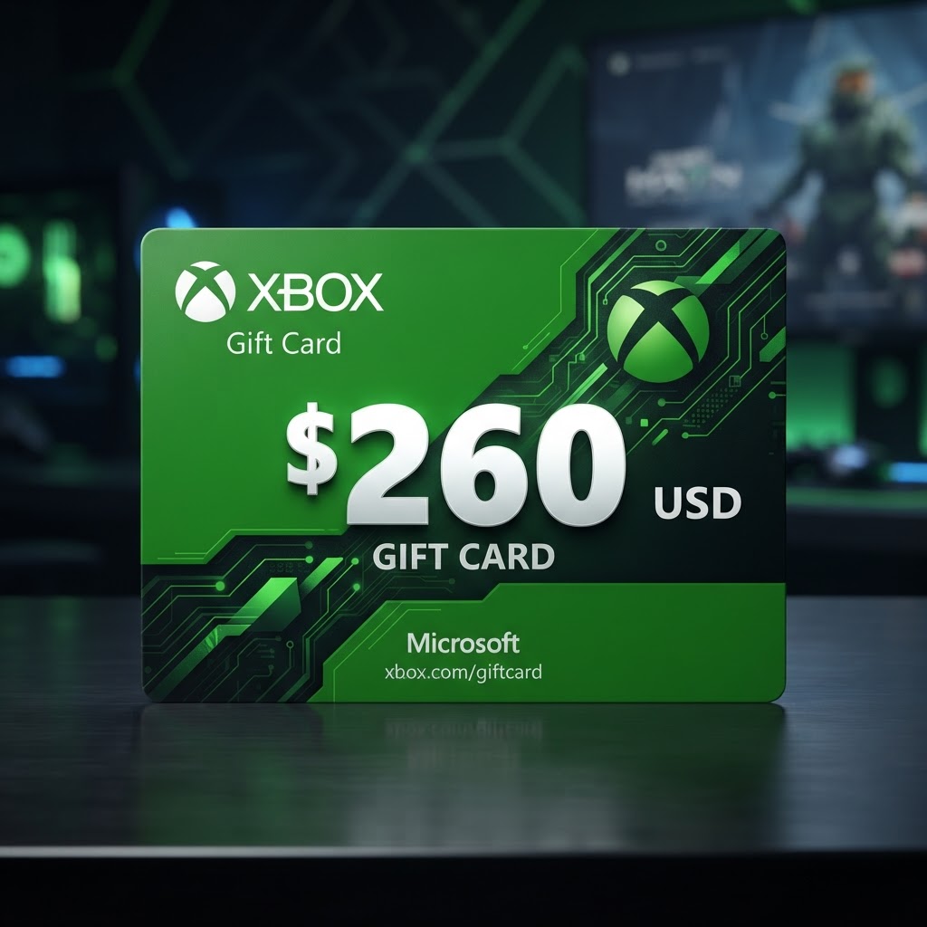 Xbox Gift Card 260 USD