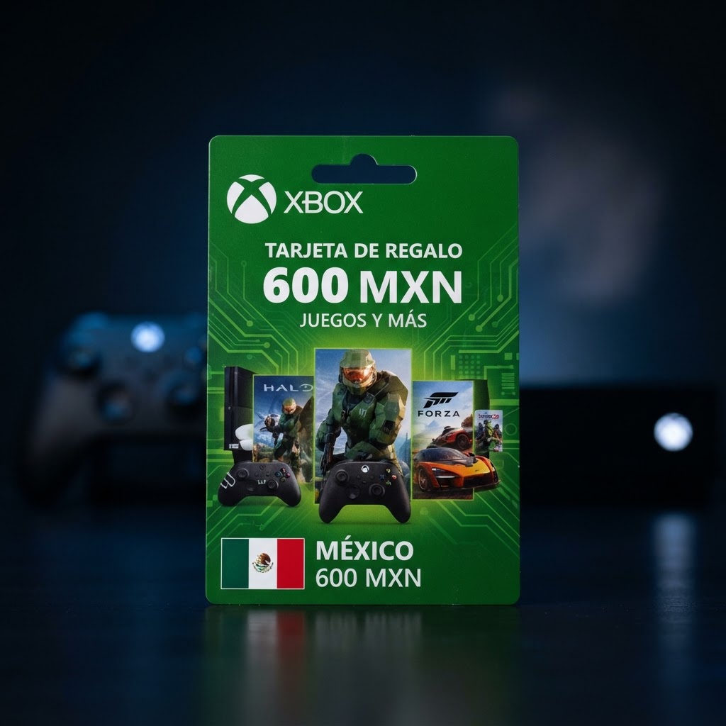 Xbox Gift Card 600 MXN