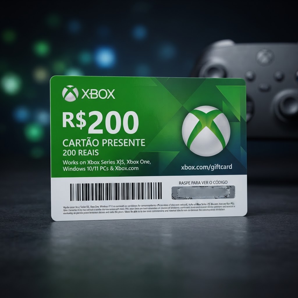 Xbox Gift Card 200 BRL