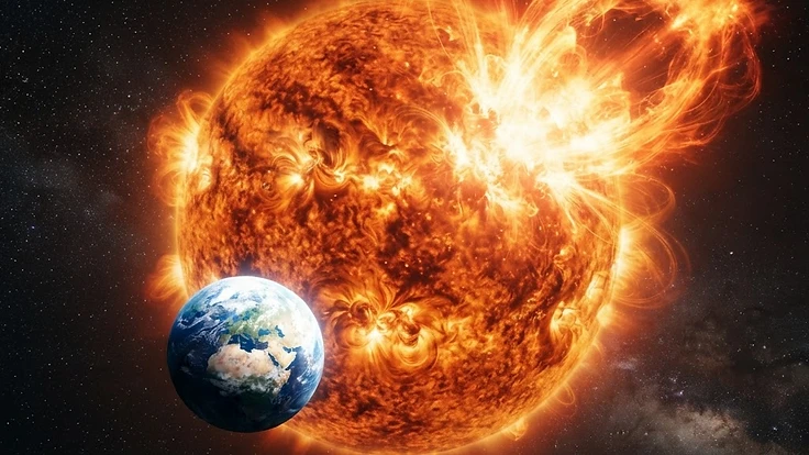 Solar Flares Regularly Exceed the Size of Earth