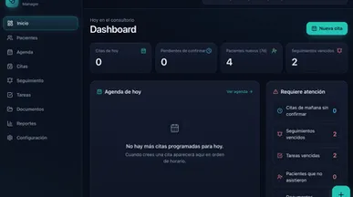 Organiza tu consultorio template preview