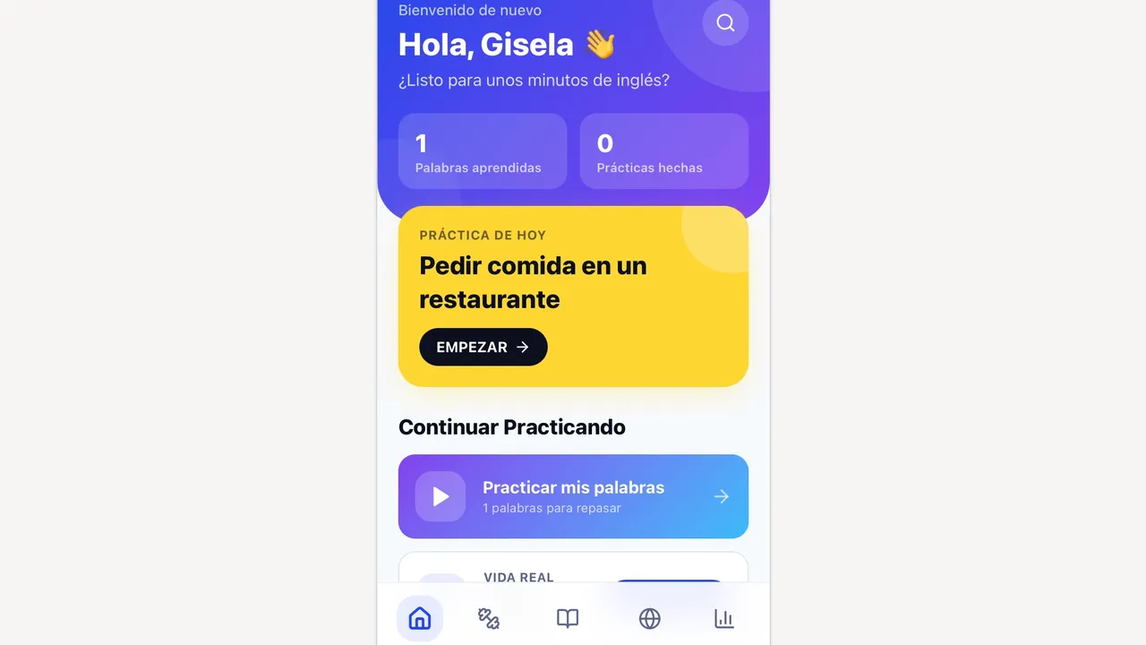 Aprende Inglés template preview