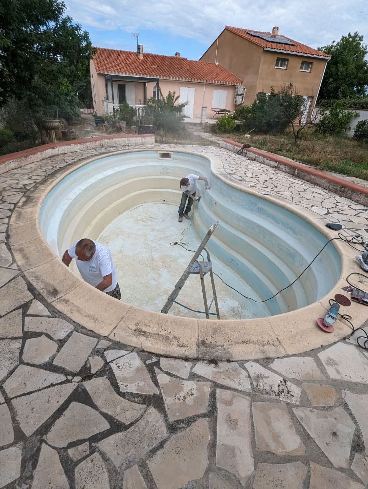 Osmose piscine coque avant traitement