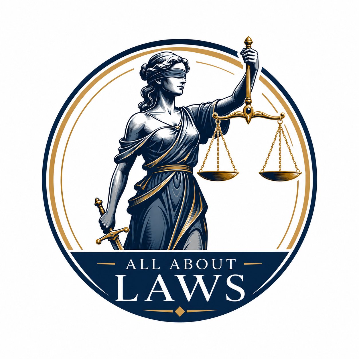Lady Justice emblem