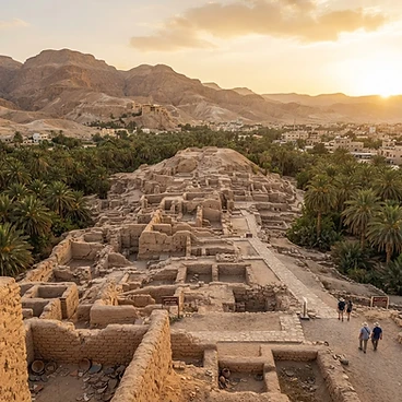 The oasis city of Jericho, oldest continually inhabited city