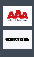 AAA Dun & Bradstreet och Kustom certifieringar