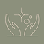 The Clean Theory — cupped hands with a sparkle