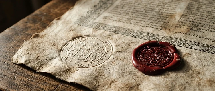 Sealed constitutional document of Interland