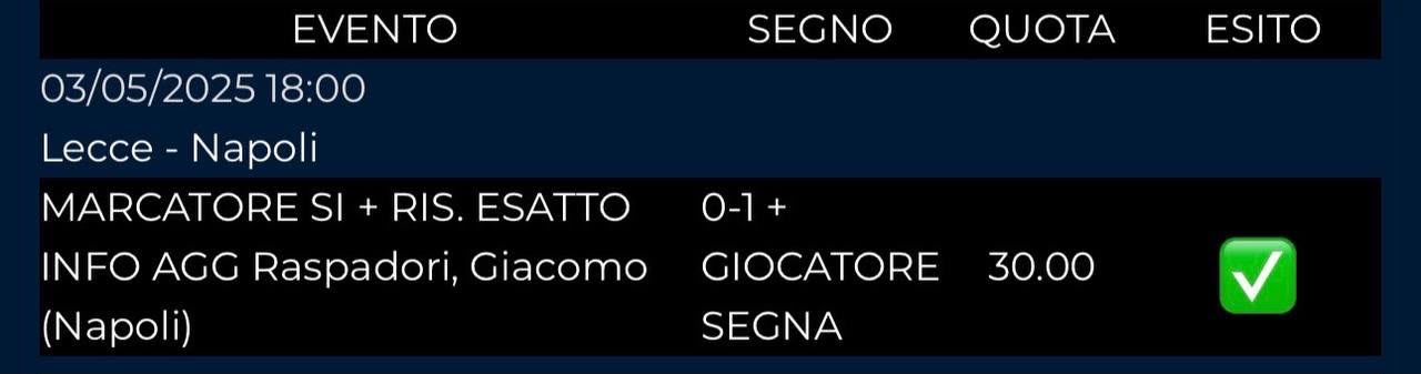 Lecce - Napoli
