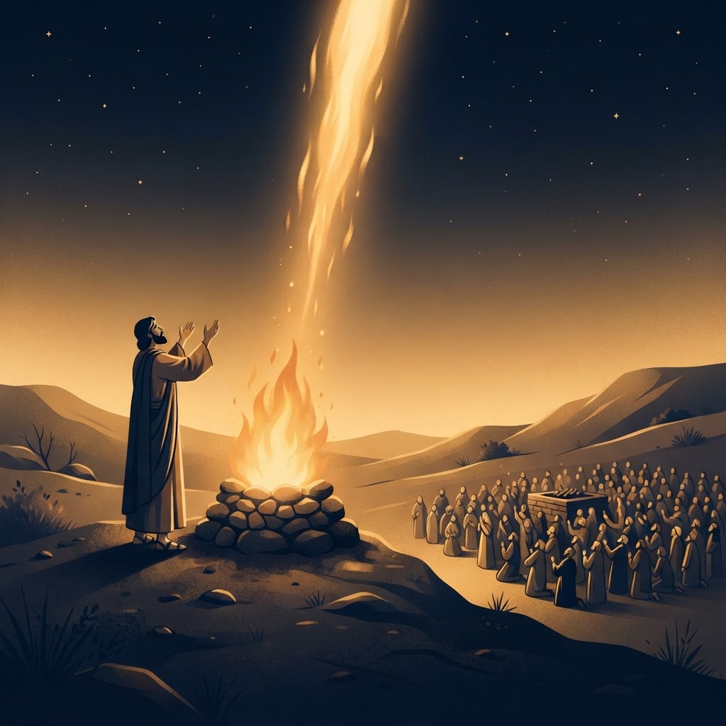Fire Upon Mount Carmel: Elijah and the Showdown