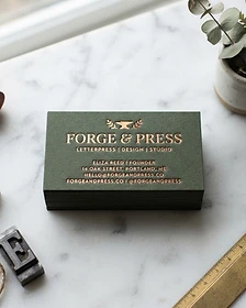 Letterpress Business Cards