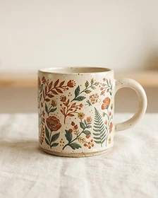 Floral Pattern Mug