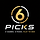 6 Picks logo