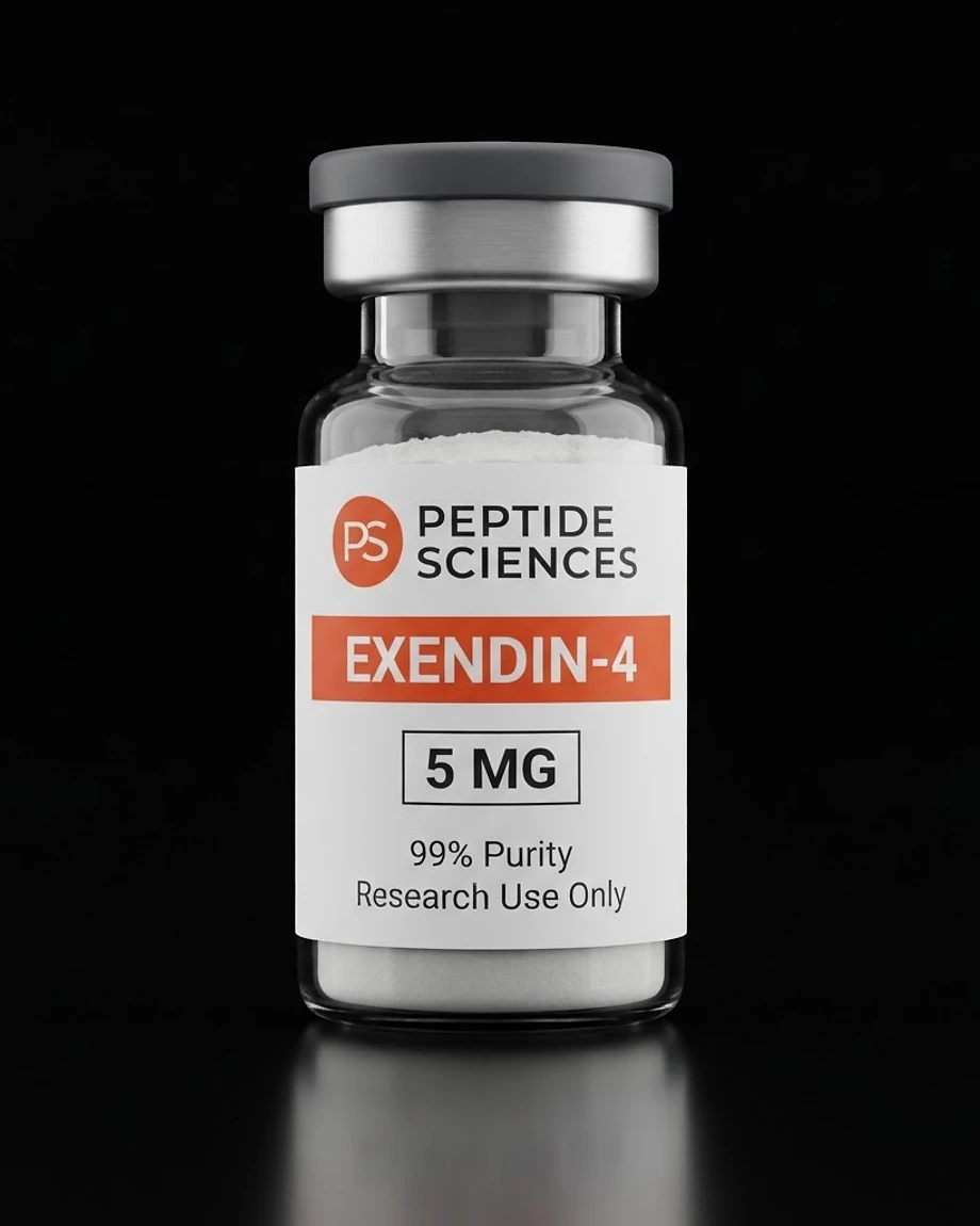 Peptide Sciences Exendin-4 — GLP-1 receptor agonist (exendin-4) research peptide by Peptide Hub Biotech World Wide