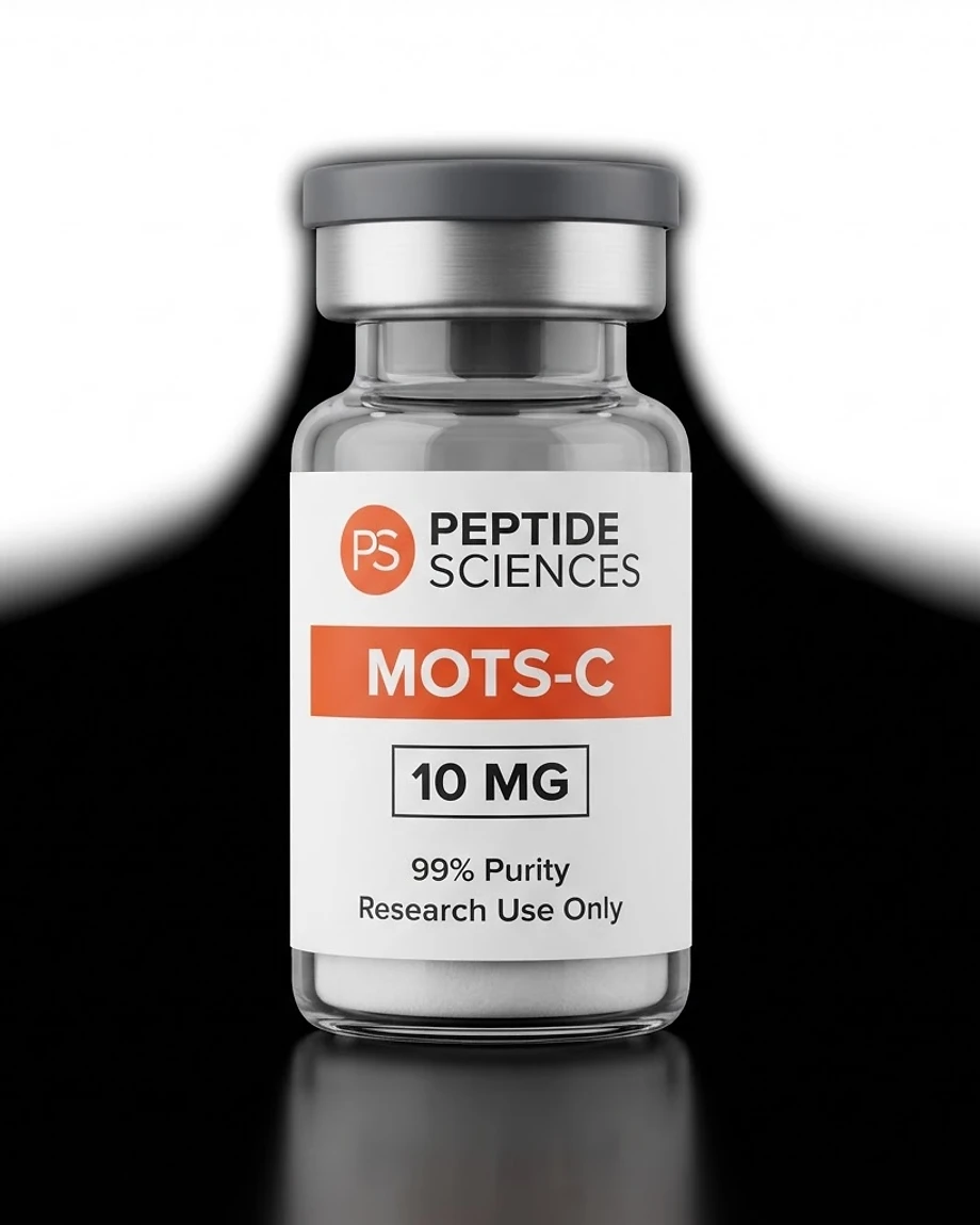 Peptide Sciences MOTs-C — Mitochondrial Open Reading Frame-related peptide (MOTs-C) research peptide by Peptide Hub Biotech World Wide
