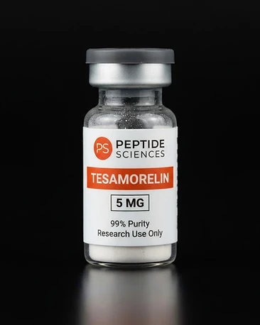 Peptide Sciences Tesamorelin — Growth-hormone-releasing hormone analogue (tesamorelin) research peptide by Peptide Hub Biotech World Wide