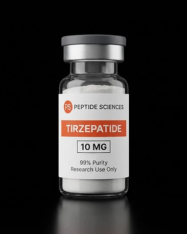 Peptide Sciences Tirzepatide — Dual GIP / GLP-1 receptor agonist (tirzepatide) research peptide by Peptide Hub Biotech World Wide