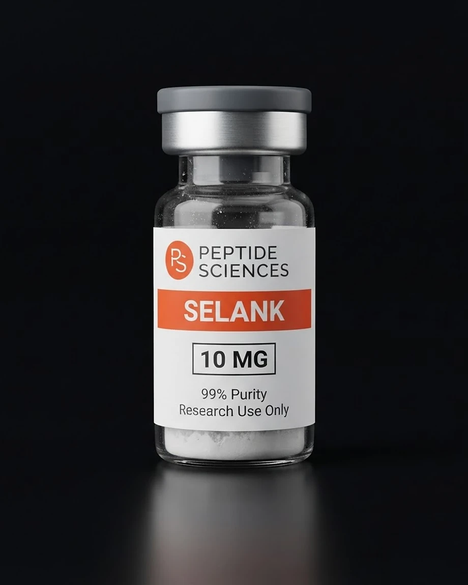 Peptide Sciences Selank — Heptapeptide (Thr-Lys-Pro-Arg-Pro-Gln-Pro) research peptide by Peptide Hub Biotech World Wide