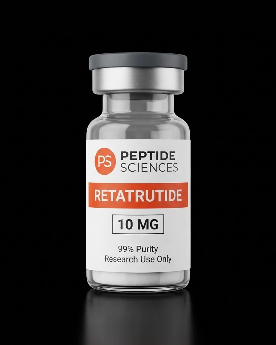 Peptide Sciences Retatrutide — Triple GIP / GLP-1 / glucagon receptor agonist (retatrutide) research peptide by Peptide Hub Biotech World Wide