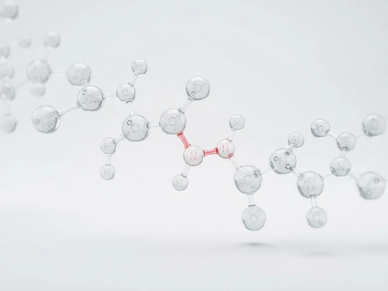 3D molecular visualization of a peptide chain — Peptide Hub Biotech World Wide peptide research