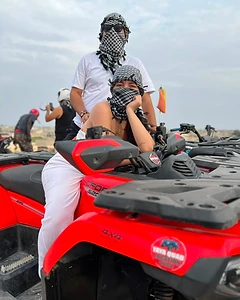 Aventure en quad dans les dunes