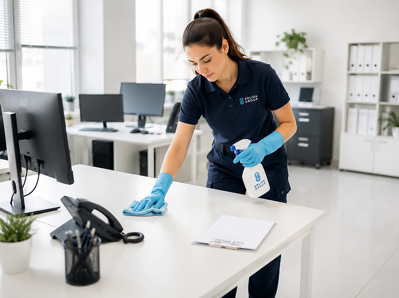 Arlida Group ramenwasser aan het werk
