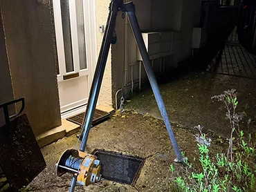 Deep Manhole Emergency Repair — Commercial in Teignmouth, Devon