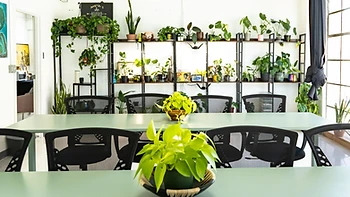 Multipurpose room rental at The Plant Apothecary, a meeting and event space in Atlanta