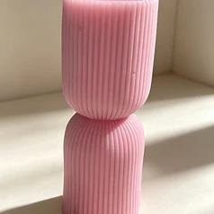 Ribbed Twin Pillar