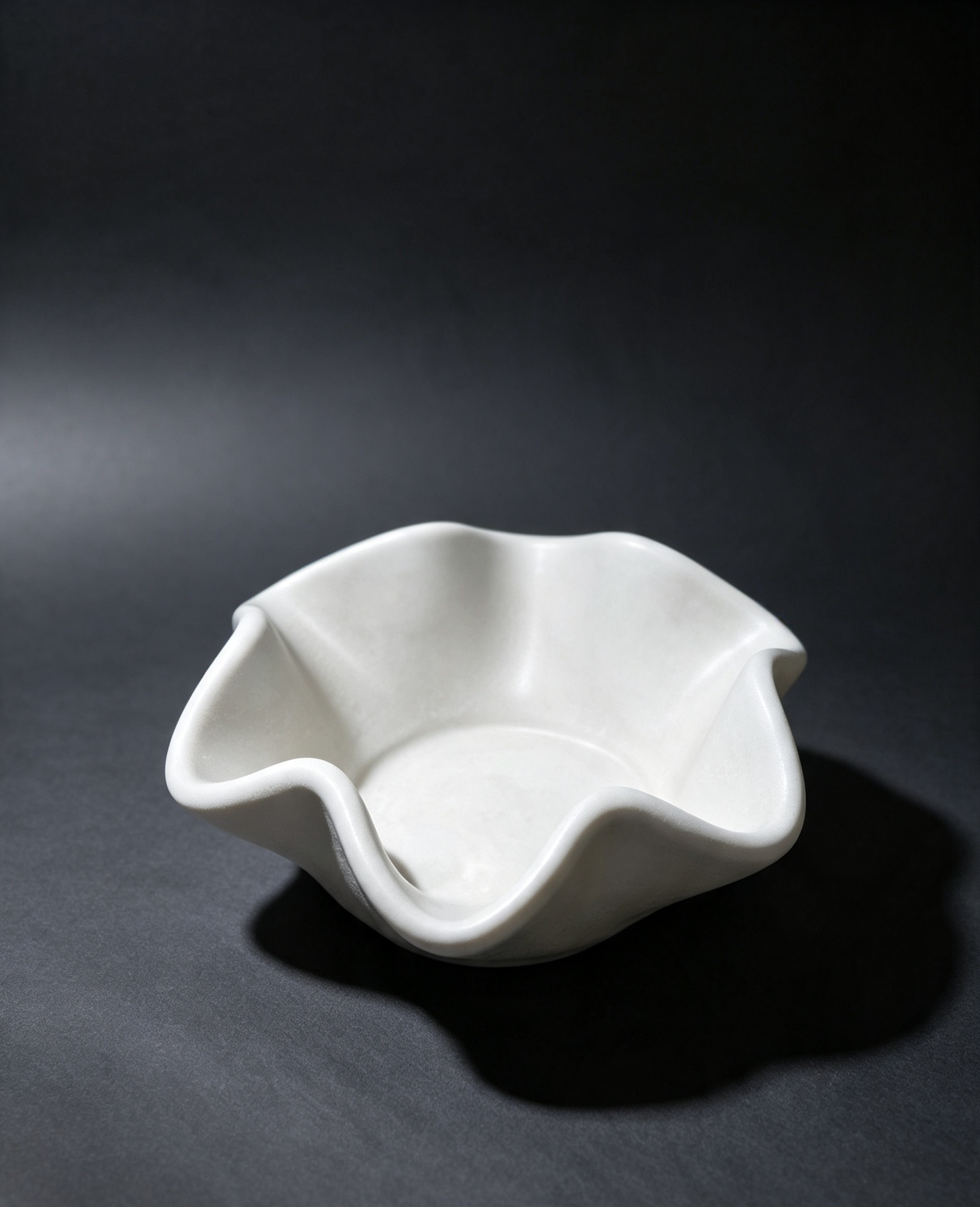 Ruffled Trinket Dish