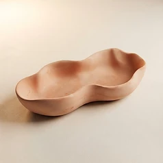 Organic River Stone Bowl