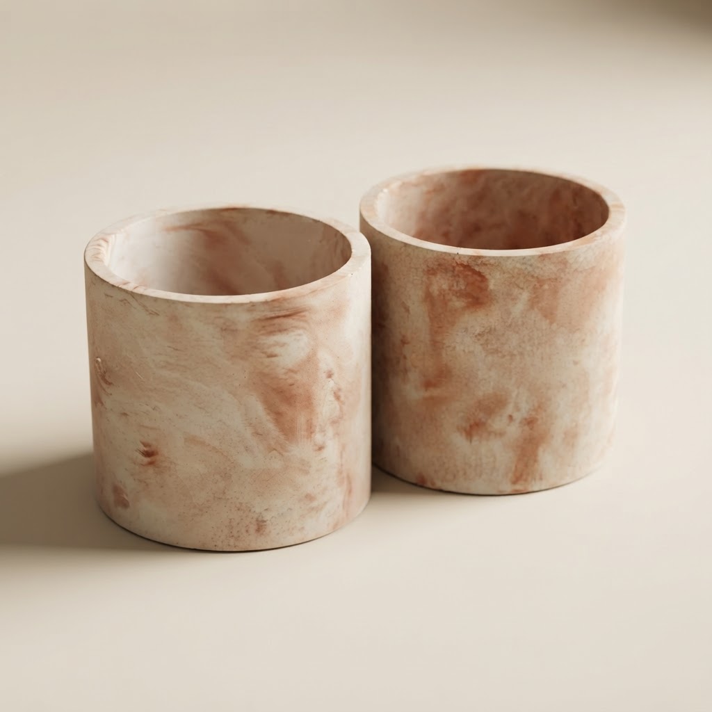Monolith Cement Candle