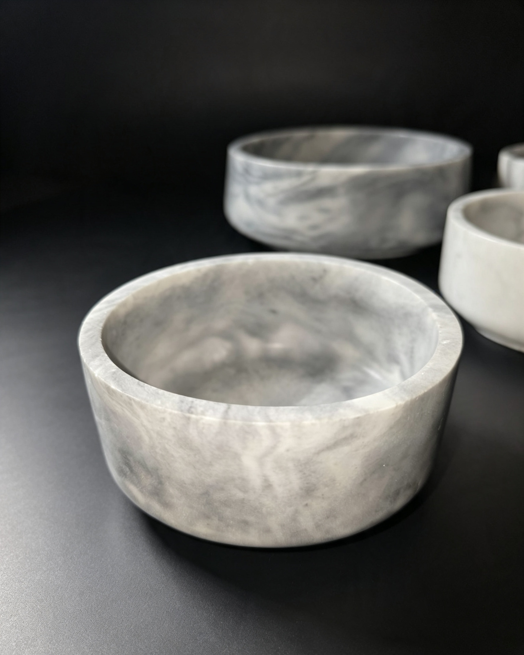 Grey Marble Cylinder