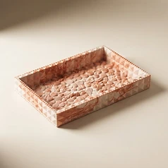 Pebbled Rectangular Tray