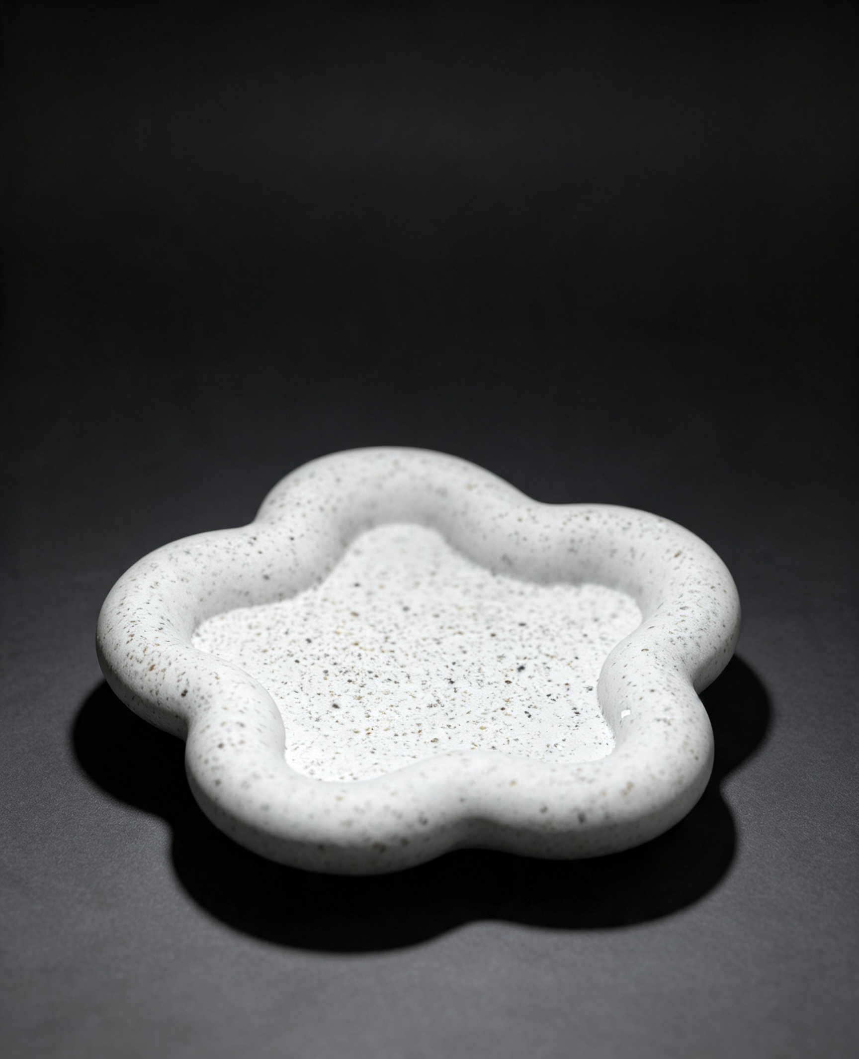 Speckled Flower Tray