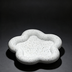 Speckled Flower Tray