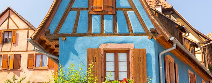 Maison alsacienne à colombages