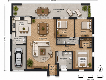 Costa Estates — architectural detail