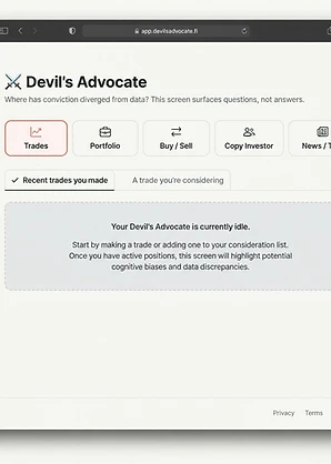ConvictionPoint daily dashboard