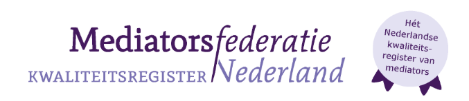 Logo Mediatorsfederatie Nederland — MfN Kwaliteitsregister