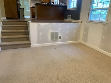 Trim Work — before