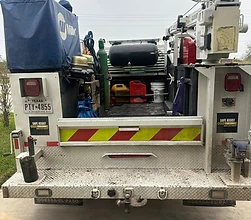Shop Service Truck — Crane & Welder Ready