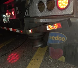 Night Roadside Trailer Lighting