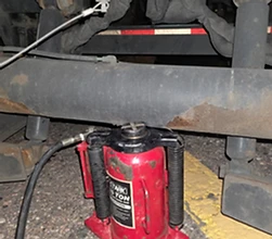 Roadside Bottle Jack Support