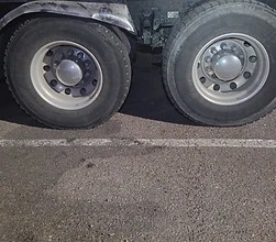 Dual Rear Wheel Inspection